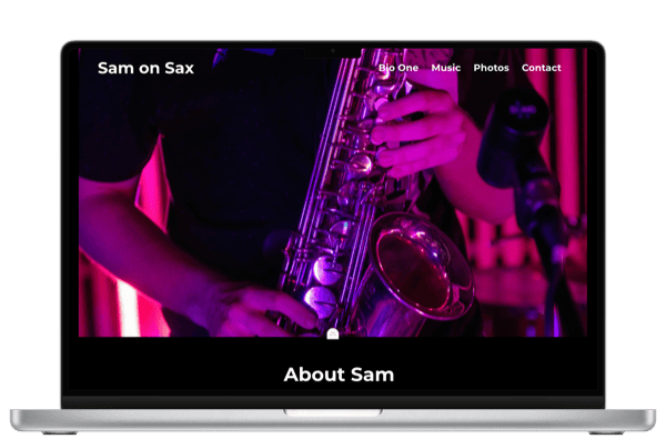 Sam on Sax